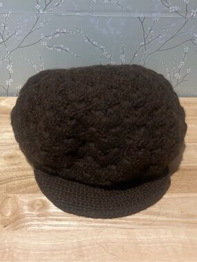 Novica 100% Alpaca Newsboy Knit Cap